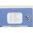 Oval Cut Diamond Fancy Yellow Color IGI Certified VVS2 0.51 Carat