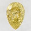 Pear Shape Diamond Fancy Yellowish Brown 0.50 Carat SI1 IGI Certificate