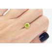 Round Cut Diamond Fancy Yellow Color 2.00 Carat SI1