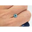 Loose Blue Round Diamond 1.22 Carat SI1