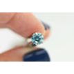 Loose Blue Round Diamond 1.22 Carat SI1