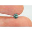 Green Diamond Loose Round Shape Fancy Color SI1 Enhanced Polished 0.44 Carat