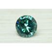 Green Diamond Loose Round Shape 0.44 Carat VS2