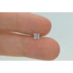 Princess Shaped Diamond Loose 0.32 Carat D/SI1