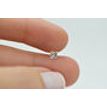 Princess Shaped Diamond Loose 0.32 Carat D/SI1