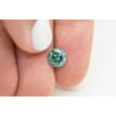 Loose Round Shape Fancy Green Diamond 1.66 Carat SI3 7.24X7.16 MM