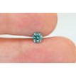 Loose Round Diamond Fancy Blue 0.44 Carat VS1