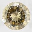 Round Diamond Natural Fancy Brown 0.45 Carat I1 IGI Certificate