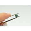 Green Diamond Round Shape Fancy Color 0.59 Carat Real Natural Enhanced SI2 Loose