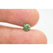 Loose Round Shaped Diamond Fancy Green I1 0.70 Carat