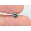 Round Diamond Blue Color Loose 0.45 Carat VS2