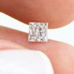 Princess Cut Diamond 0.46 Carat D/SI1 