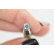 Fancy Blue Round Diamond 0.45 Carat SI1
