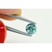 Round Cut Diamond Loose Fancy Blue 0.49 Carat VS1