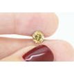 Fancy Brownish Orange Diamond Round 0.98 Carat VS1