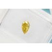 Pear Shape Diamond Fancy Brown Yellow 0.48 Carat I1 IGI Certificate