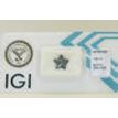 Star Shape Diamond Fancy Black 1.63 Carat IGI Certificate