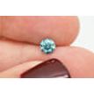 Loose Fancy Blue Round Diamond 0.46 Carat SI2 
