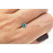 Loose Fancy Blue Round Diamond 0.46 Carat SI2 