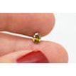 GIA Certified Fancy Dark Brown -Yellow Oval Shape Loose Real Diamond 0.47 Carat 5.32X4.05 MM