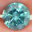 Round Diamond Fancy Turquoise Loose I1 1.71 Carat