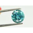 Round Diamond Fancy Turquoise Loose I1 1.71 Carat