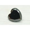 Heart Diamond Fancy Black Color 0.43 Carat