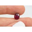 Red Oval Ruby Gemstone 2.59 Carat 