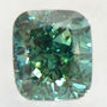 Cushion Diamond Fancy Green Blue Color 1.42 Carat SI1 IGI Certified