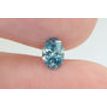 Oval Shape Diamond Fancy Blue Color VS2 0.50 Carat