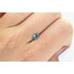 Oval Shape Diamond Fancy Blue Color VS2 0.50 Carat