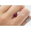 Loose Red Pear Ruby Gemstone 2.96 Carat