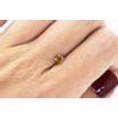 Cushion Cut Diamond Fancy Orange Color 0.47 Carat SI1
