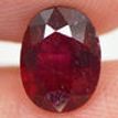 Loose Red Ruby Oval Cut Gemstone 1.45 Carat