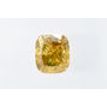 Cushion Diamond Fancy Orange Brown 0.39 Carat SI2 IGI Certificate