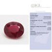 Natural Loose Cushion Gemstone Red Ruby 2.13 Carat