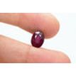 Natural Red Ruby Oval Gemstone 3.49 Carat