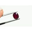 Loose Red Ruby Oval Shaped Natural Gemstone 2.31 Carat
