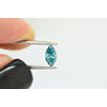 Marquise Diamond Fancy Blue Color Loose 0.44 Carat SI2