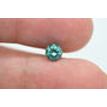 Loose Fancy Turquoise Round Diamond 0.70 Carat SI1