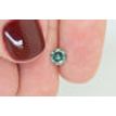 Loose Round Diamond Fancy Green 0.63 Carat VS1