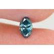 Marquise Diamond Fancy Blue Color VS2 0.41 Carat