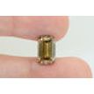Emerald Cut Diamond Fancy Brown 4.33 Carat SI1 