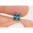 Fancy Blue Princess Diamond 1.52 Carat SI3 