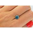 Loose Blue Round Diamond 1.72 Carat SI1
