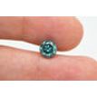 Loose Blue Diamond Round Cut Fancy Color SI1 Real Enhanced 1.51 Carat For Ring