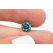 Loose Blue Diamond Round Cut Fancy Color SI1 Real Enhanced 1.51 Carat For Ring