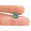 Loose Fancy Blue Princess Cut Real Diamond 1.55 Carat