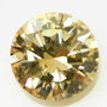Round Shape Diamond Fancy Champagne 2.49 Carat SI1