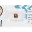 Radiant Shape Diamond Fancy Brown Color Loose 1.81 Carat SI1 IGI Certificate